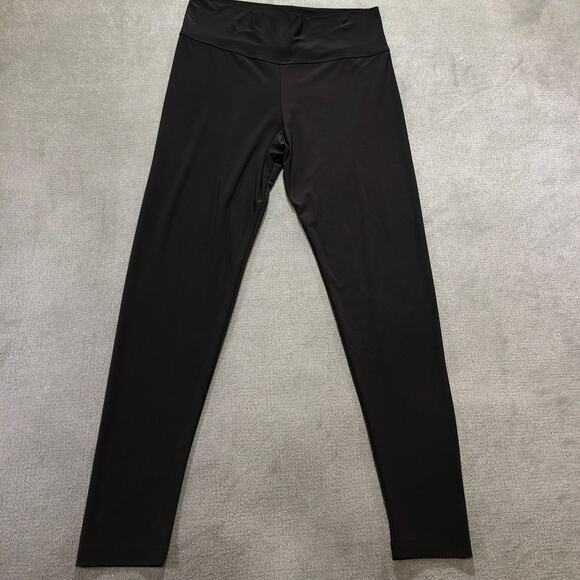Norma Kamali Everlast Womens Pants Extra Large Brown High Waist